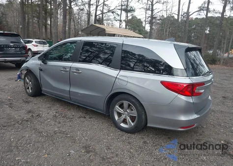 2018 Honda Odyssey Ex-L из США, поврежденный, VIN 5FNRL6H76JB018797